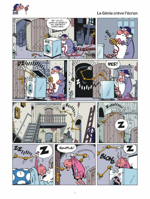 Léonard tome 46, le Génie crève l'écran