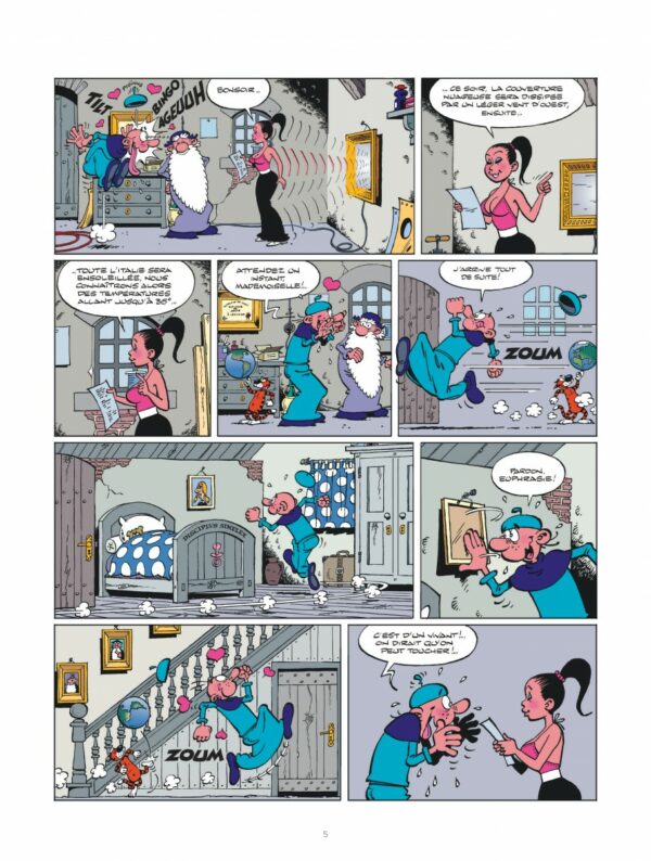 Léonard tome 46, le Génie crève l'écran