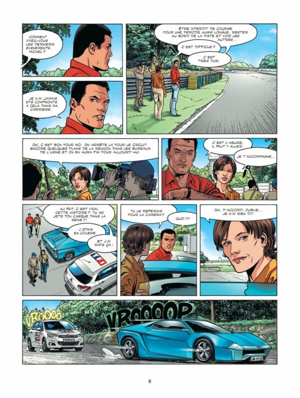 michel vaillant 2-5 Michel Vaillant Nouvelle Saison tome 02, Voltage