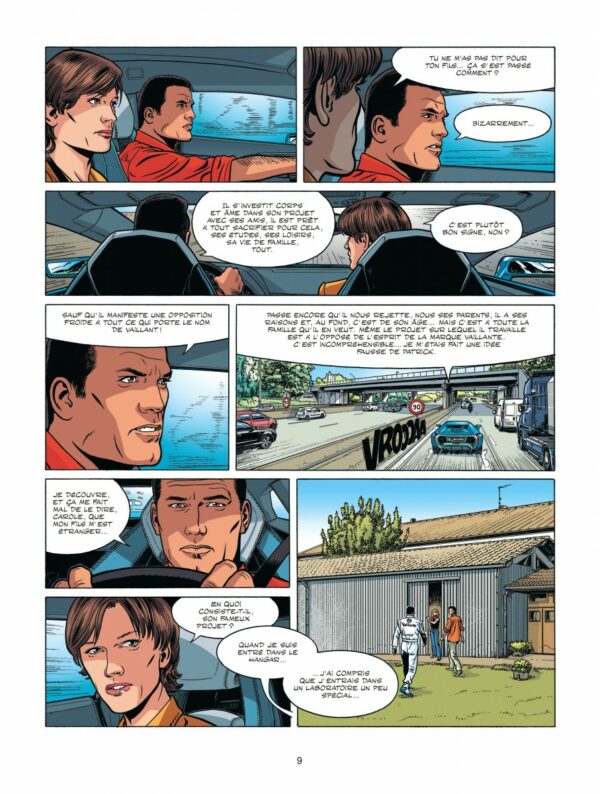 michel vaillant 2-6 Michel Vaillant Nouvelle Saison tome 02, Voltage