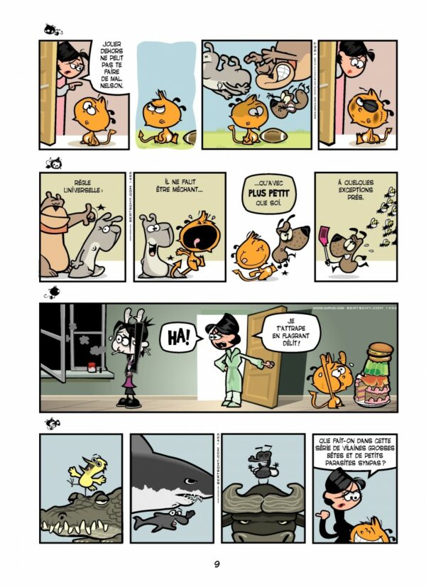 Nelson tome 09, Fainéant Génétique