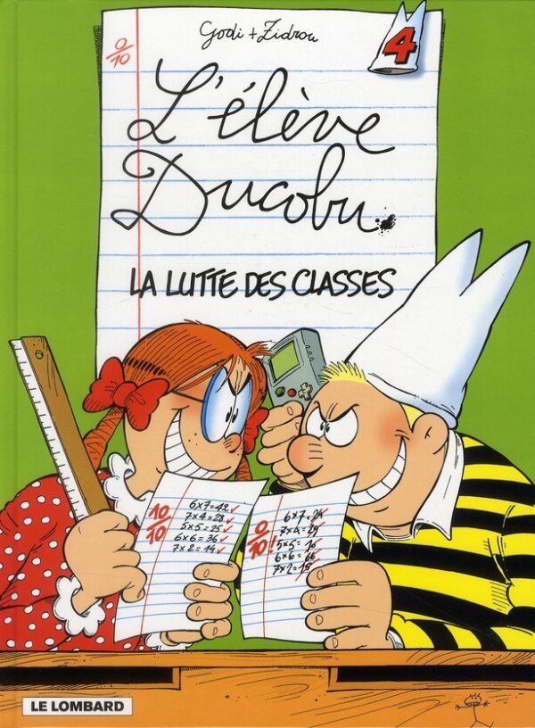 Eleve Ducobu 4-1 L'Elève Ducobu tome 04, La Lutte des Classes (Stylo offert)