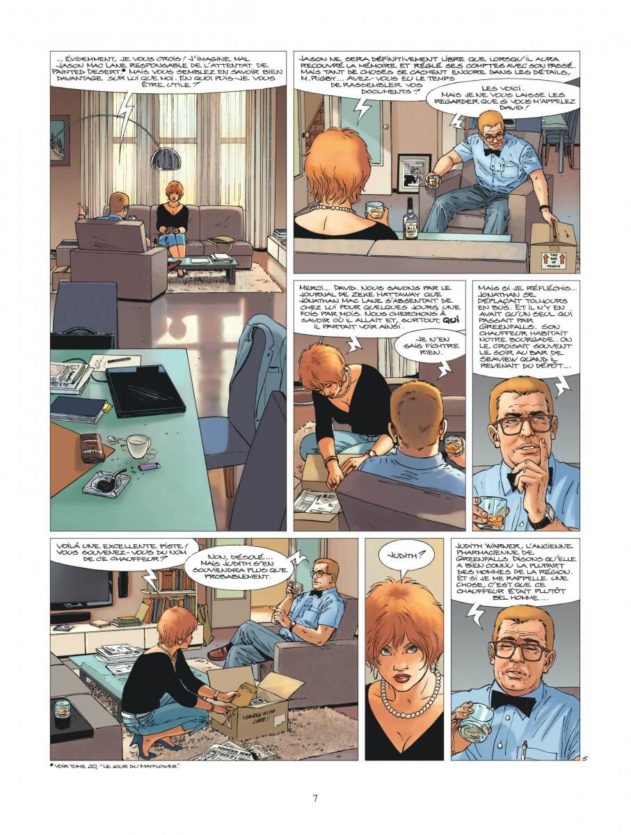 XIII tome 22, Retour à Greenfalls