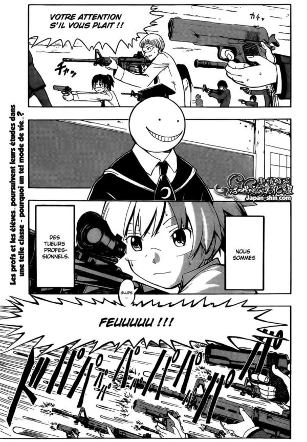 Assassination Classroom tome 01