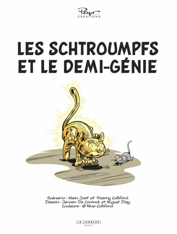 schtroumpfs 34 1-2 Les Schtroumpfs tome 34, Les Schtroumpfs et le Demi-Génie