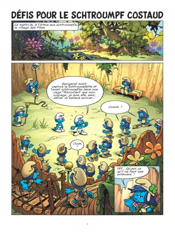 Les Schtroumpfs & Le Village des Filles tome 01, la Forêt interdite