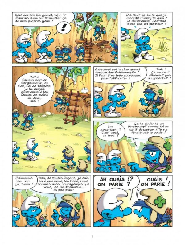 Les Schtroumpfs & Le Village des Filles tome 01, la Forêt interdite