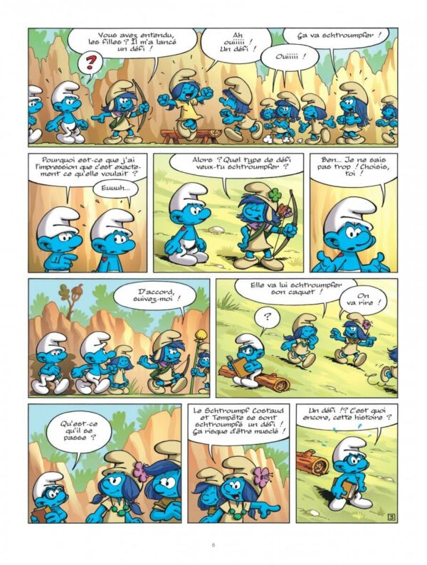 Les Schtroumpfs & Le Village des Filles tome 01, la Forêt interdite