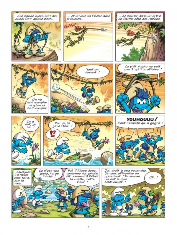 Les Schtroumpfs & Le Village des Filles tome 01, la Forêt interdite