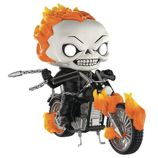figurine funko pop ghost rider et moto 33 1-2 Pop - MARVEL - Ghost Rider 6" (33) Exclusive Rides