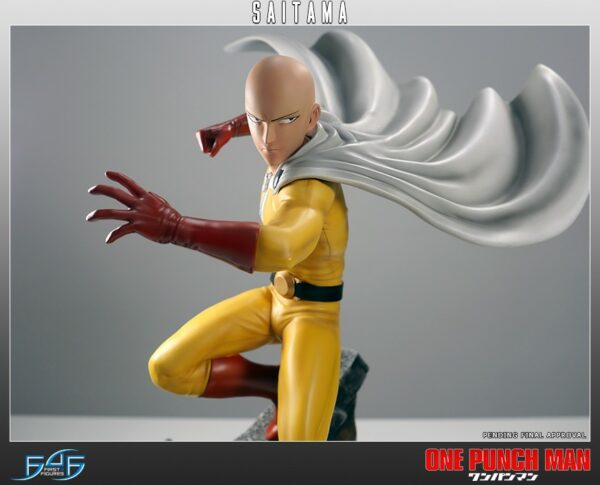 One Punch Man Saitama Statue 61cm First 4 Figures F4f 1-2 Saitama résine F4F 63cm