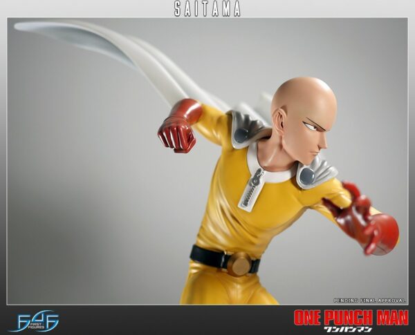 One Punch Man Saitama Statue 61cm First 4 Figures F4f 1-3 Saitama résine F4F 63cm