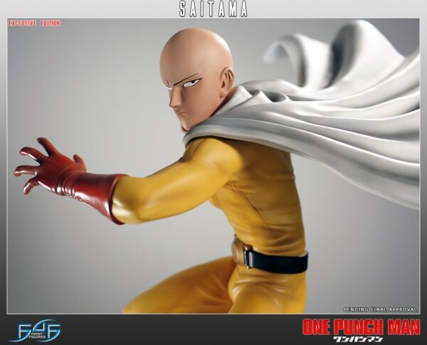 One Punch Man Saitama Statue 61cm First 4 Figures F4f 1-4 Saitama résine F4F 63cm