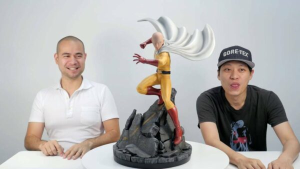 One Punch Man Saitama Statue 61cm First 4 Figures F4f 1-5 Saitama résine F4F 63cm