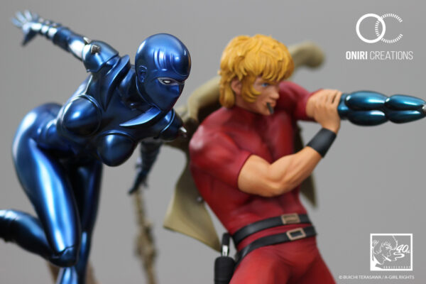 Statue-cobra-the-space-pirate-40th-anniversary-manga 1-10 Cobra The Space Pirate - Statue Résine Collector - 600 exemplaires Monde