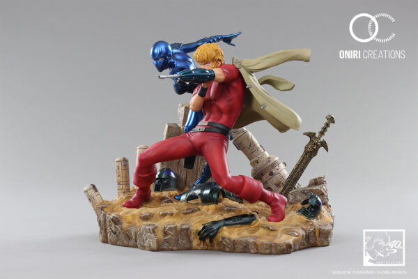 Statue-cobra-the-space-pirate-40th-anniversary-manga 1-3 Cobra The Space Pirate - Statue Résine Collector - 600 exemplaires Monde