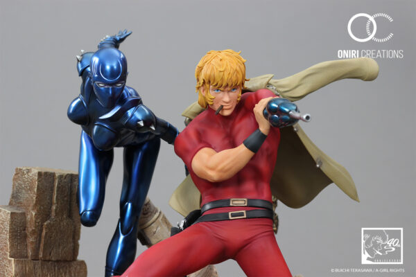 Statue-cobra-the-space-pirate-40th-anniversary-manga 1-5 Cobra The Space Pirate - Statue Résine Collector - 600 exemplaires Monde
