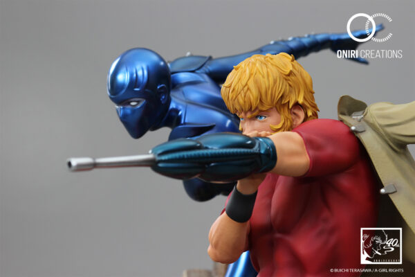 Statue-cobra-the-space-pirate-40th-anniversary-manga 1-8 Cobra The Space Pirate - Statue Résine Collector - 600 exemplaires Monde
