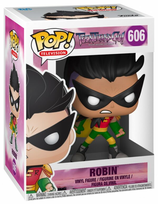 figurine-funko-pop-dc-teen-titans-go-the-night-begins-to-shine-robin-606 1-1 Pop - TEEN TITANS GO ! - Robin (606)