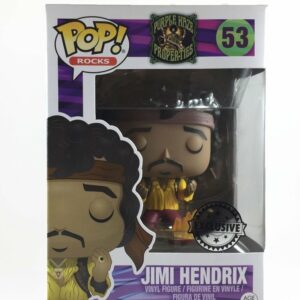 Pop - ROCKS - Jimmy Hendrix Burning Guitare (53) Exclusive Purple Haze Properties