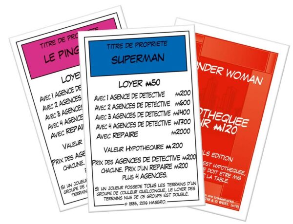 monopoly-dc-comics-boite 1-4 Monopoly DC Comics