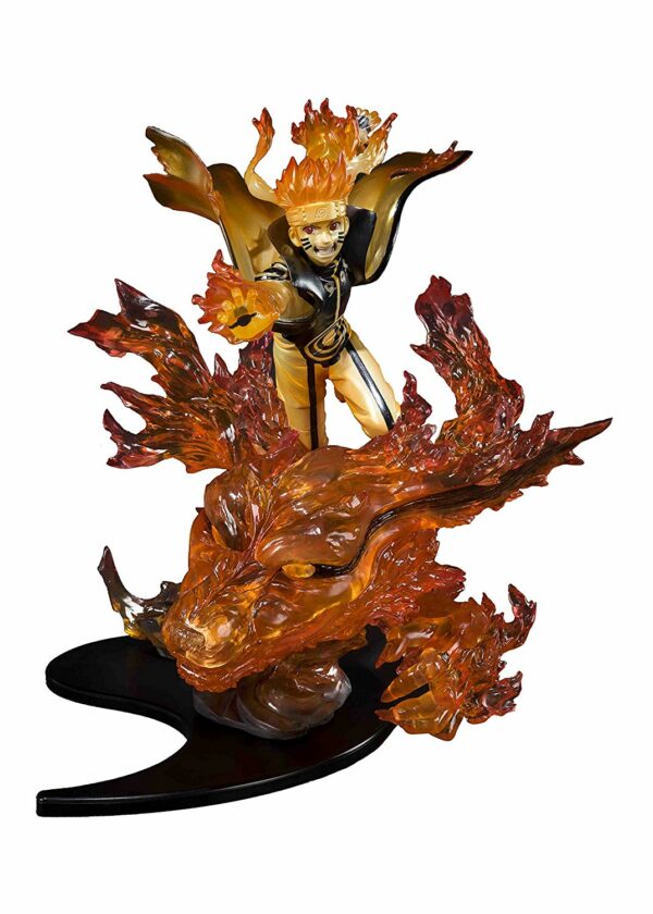 Bandai - Figurine Naruto Shippuden - Naruto Uzumaki Kurama Kizuna Figuarts Zero Relation 21cm 1-1 Naruto Uzumaki Kizuna Relation Figuarts Zero