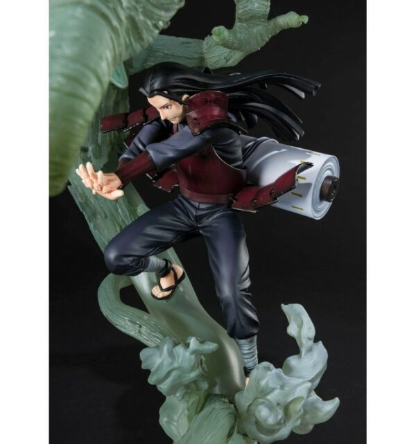 bandai-naruto-figuarts-zero-kizuna-relation-senju-hashirama-mokuryu-31cm 1-2 Senjyu Hashimara avec Mokuryu Figuarts Zéro