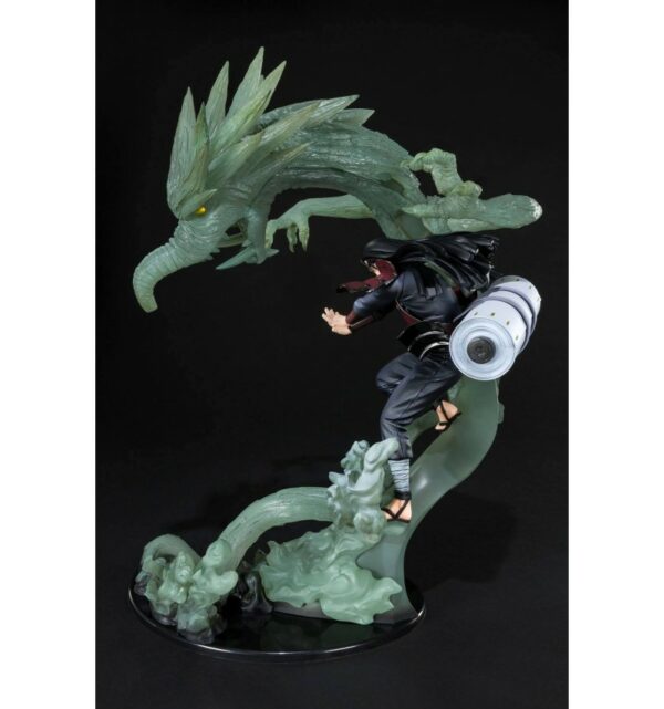 bandai-naruto-figuarts-zero-kizuna-relation-senju-hashirama-mokuryu-31cm 1-4 Senjyu Hashimara avec Mokuryu Figuarts Zéro