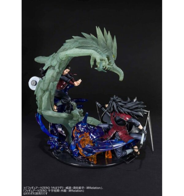 bandai-naruto-figuarts-zero-kizuna-relation-senju-hashirama-mokuryu-31cm 1-5 Senjyu Hashimara avec Mokuryu Figuarts Zéro
