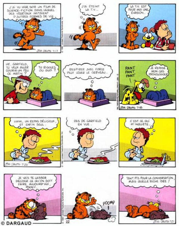 Garfield 11-2 Garfield tome 11, Ah le Farniente !