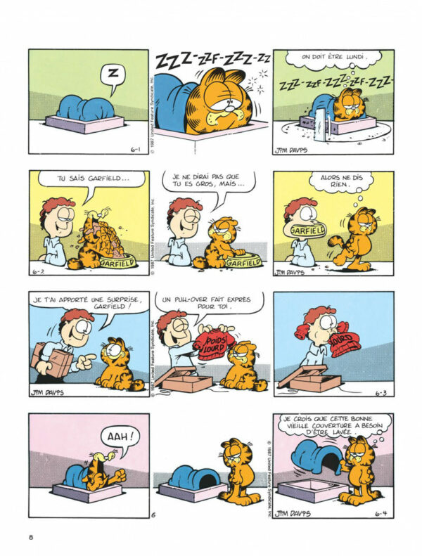 Garfield 11-8 Garfield tome 11, Ah le Farniente !