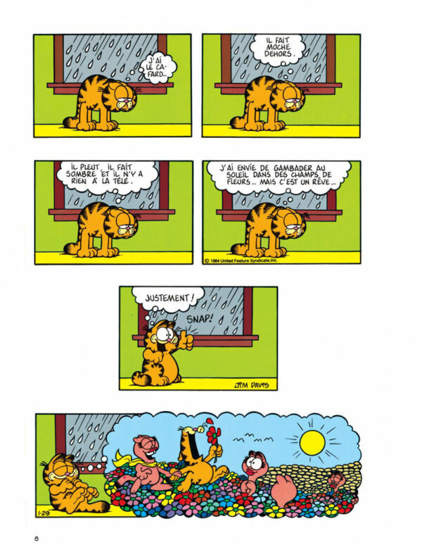 Garfield tome 12, Fainéant et Gourmand
