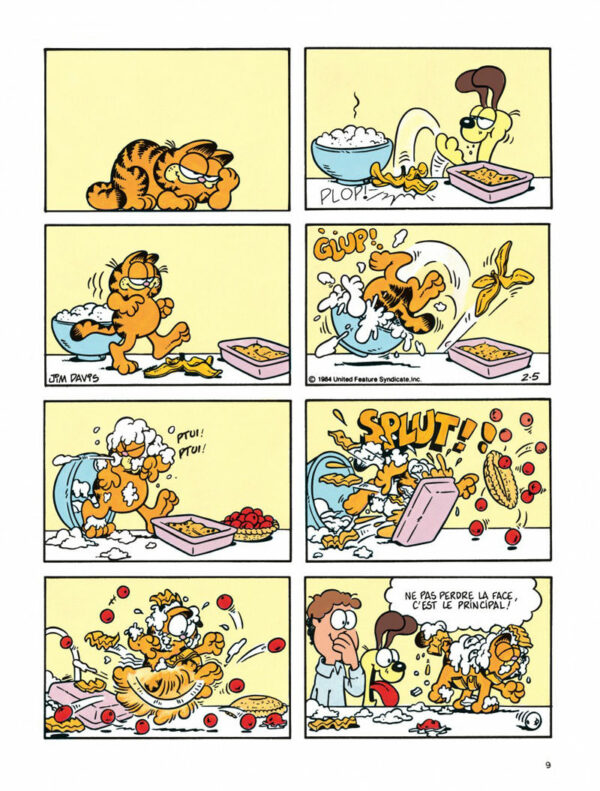 Garfield tome 12, Fainéant et Gourmand