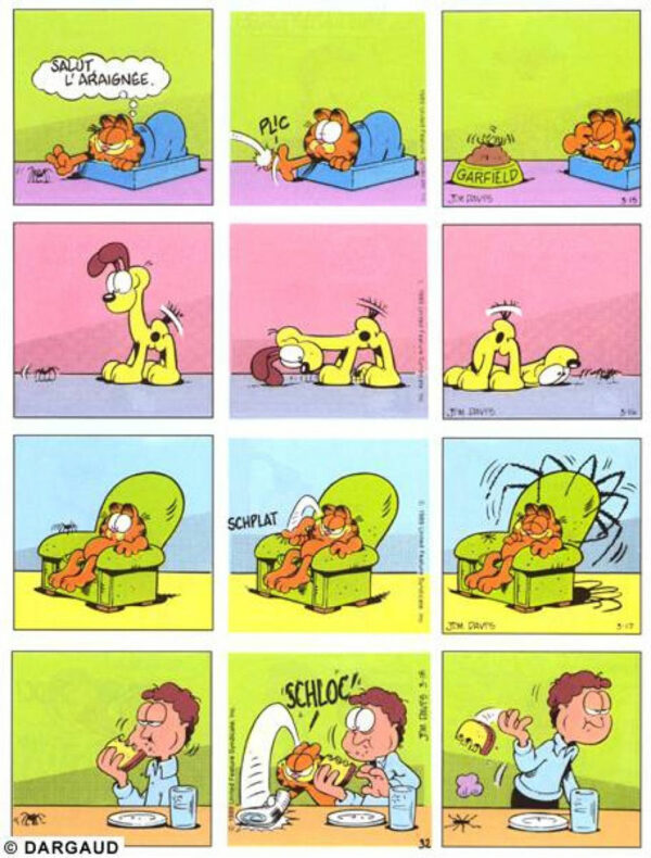 Garfield tome 14, Lave plus Blanc
