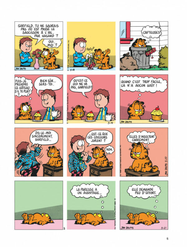 Garfield tome 14, Lave plus Blanc