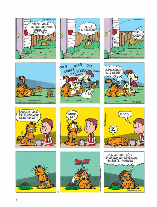 Garfield tome 14, Lave plus Blanc