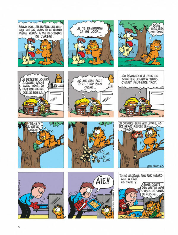 Garfield tome 14, Lave plus Blanc
