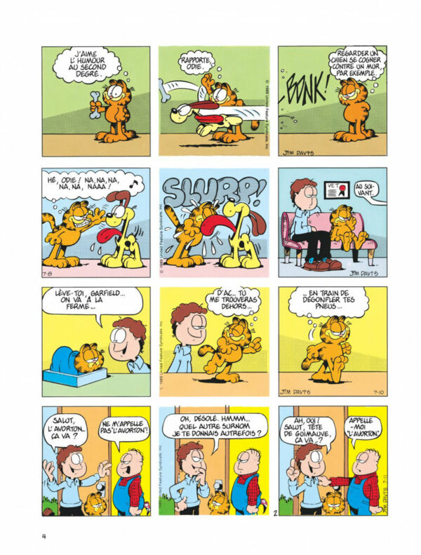 Garfield tome 15, Fait Boule de Neige