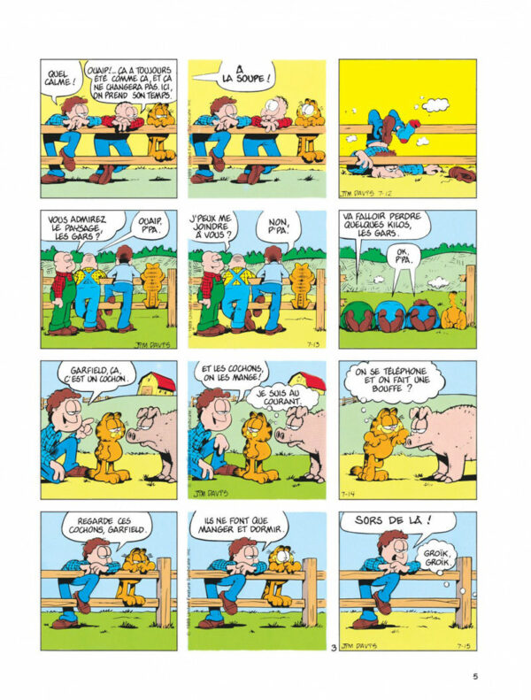 Garfield tome 15, Fait Boule de Neige