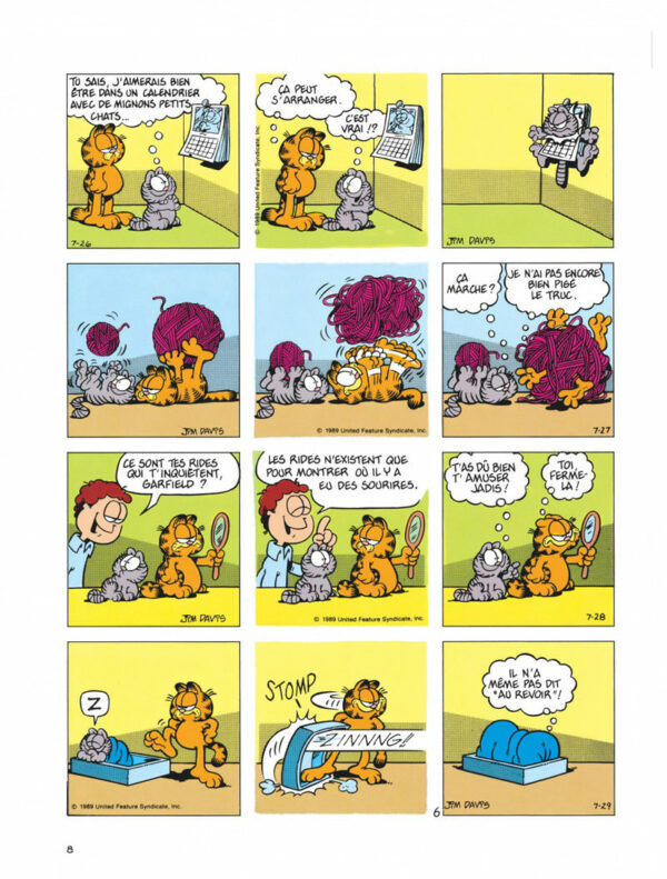 Garfield tome 15, Fait Boule de Neige