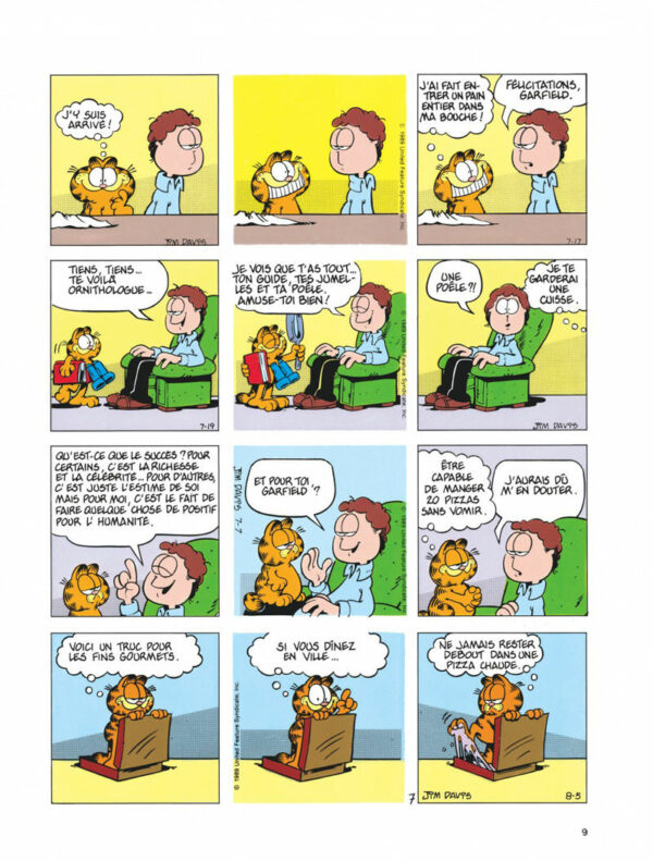 Garfield tome 15, Fait Boule de Neige