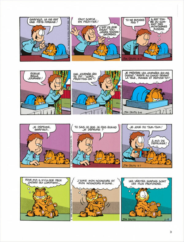 Garfield tome 16, Fait feu de tout Bois