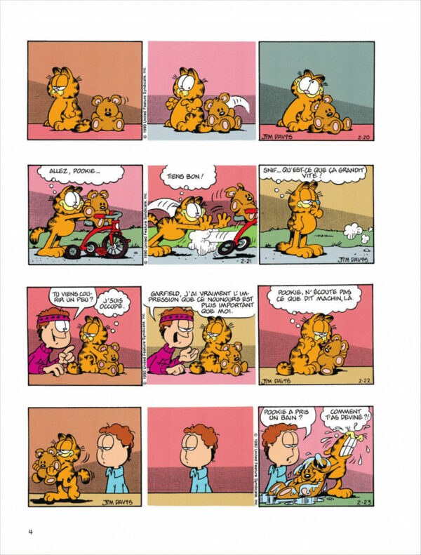 Garfield tome 16, Fait feu de tout Bois