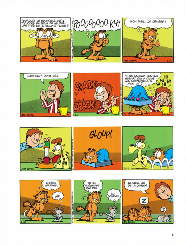 Garfield tome 16, Fait feu de tout Bois