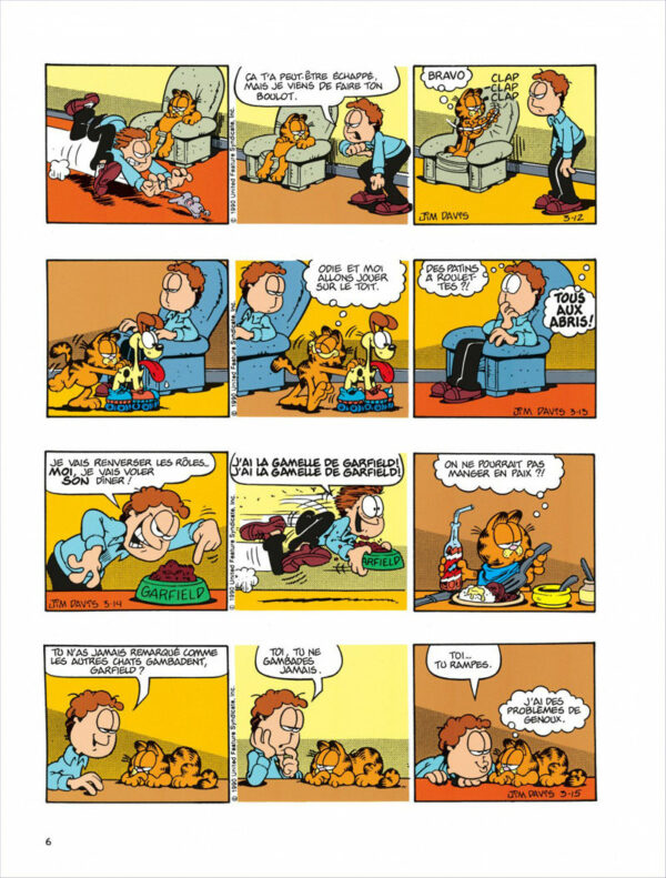 Garfield tome 16, Fait feu de tout Bois