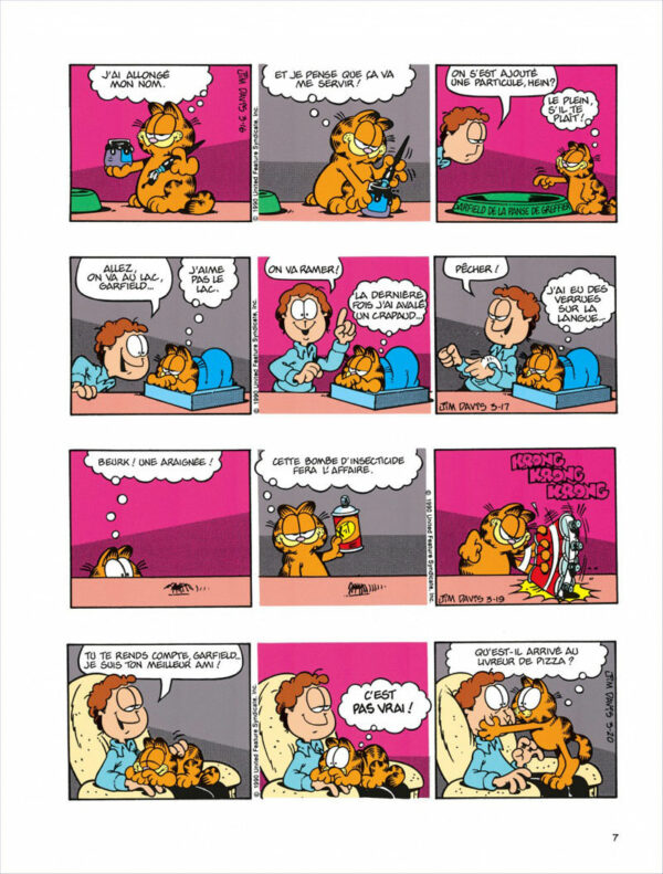 Garfield tome 16, Fait feu de tout Bois