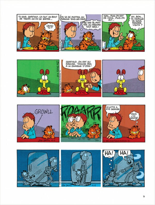 Garfield tome 16, Fait feu de tout Bois