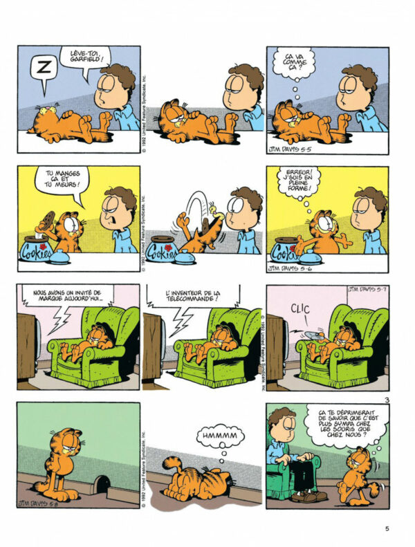 Garfield tome 21, La Soupe est Froide !