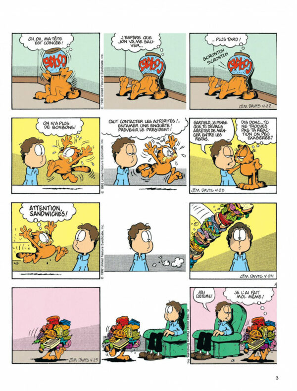 Garfield tome 21, La Soupe est Froide !