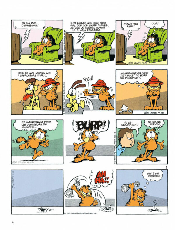 Garfield tome 21, La Soupe est Froide !